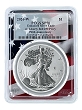 2026 W 1oz Enhanced Silver Eagle 250th Anniversary PCGS SP70 - Flag Picture Frame